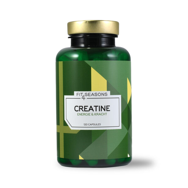 Fit4Seasons Creatine Monohydraat Capsules Productinformatie: Aantal capsules: 120 capsules Dosering: 2x per dag 1 capsule na de maaltijd met water innemen Advies verkoopprijs: €23,95 Productbeschrijving: Fit4Seasons Creatine Monohydraat capsules zijn speciaal ontworpen voor sporters die hun prestaties willen verbeteren. Creatine is een veelgebruikt supplement dat kan helpen bij het verhogen van kracht en explosiviteit tijdens korte, intensieve trainingen zoals gewichtheffen en sprinten. Deze capsules bevatten 750 mg creatine monohydraat per veganistische capsule en zijn geschikt voor vegetariërs en veganisten. Creatine helpt om energie te leveren voor spieren, vooral tijdens korte, intensieve inspanningen. Dit kan leiden tot betere prestaties tijdens krachttraining, sprintexplosies en andere vormen van high-intensity training. Voordelen: Veganistisch: Geschikt voor vegetariërs en veganisten Bevordert kracht en explosieve prestaties tijdens korte, intensieve inspanningen Makkelijk in te nemen capsules Ingrediënten per capsule: Creatine monohydraat: 750 mg Aanbevolen gebruik: Neem 2 capsules per dag na de maaltijd met water. Waarschuwingen: Buiten bereik van kinderen bewaren. Raadpleeg uw arts vóór gebruik bij zwangerschap, borstvoeding of gezondheidsklachten. Bewaren bij kamertemperatuur op een donkere plek. Let op: Dit product is een voedingssupplement en dient als zodanig gebruikt te worden.