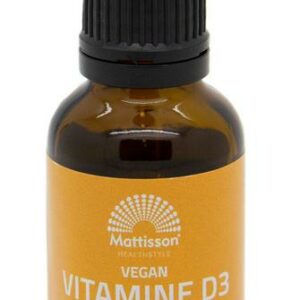 Mattisson Vitamine D3 baby & kind 10mcg vegan druppels