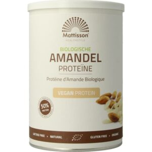 Mattisson Amandel proteine 50% vegan bio