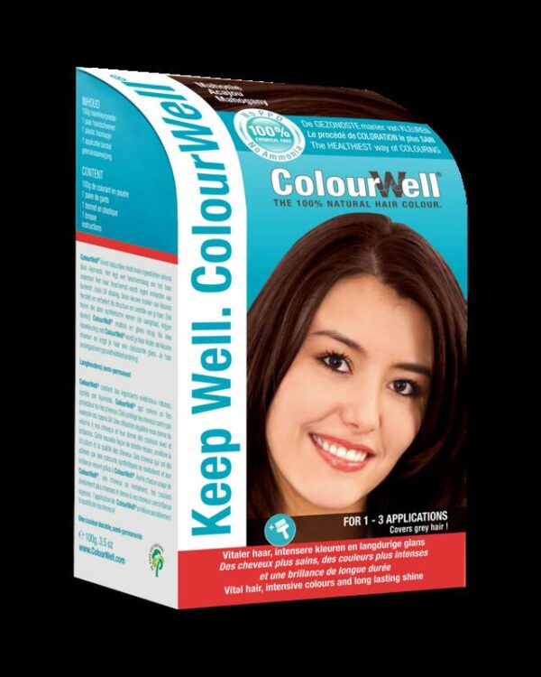 Colourwell 100% Natuurlijke haarkleur mahonie