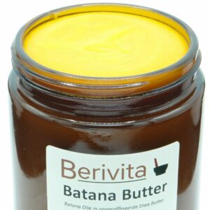 Batana Butter 250ml Glazen Pot - Huid en Haarbutter