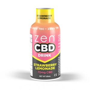 ZenCBD Drink Strawberry-Lemonade