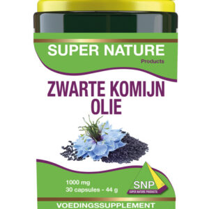 SNP Zwarte komijn olie 1000 mg