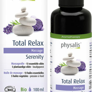 Physalis Massageolie total relax bio