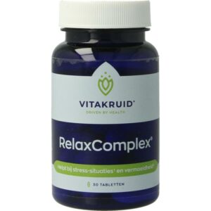 Vitakruid RelaxComplex met 1250 mg Magnesiumtauraat & D3